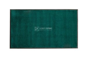 Ворсовый ковер на резиновой основе MONO green 85х120