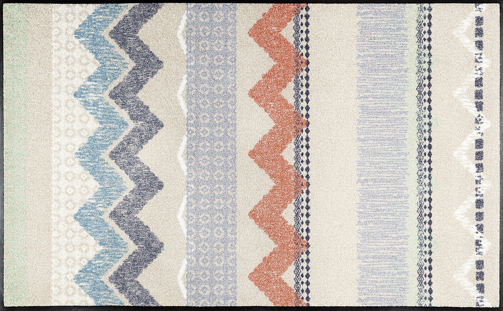 Коврик для дома wash+dry Zigzag 75x120