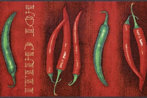 Коврик для дома wash+dry Hot Chilli 75x120