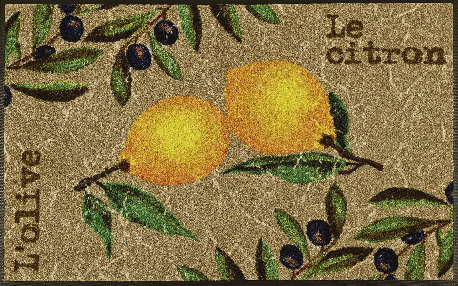 Коврик для дома wash+dry Le Citron 75x120