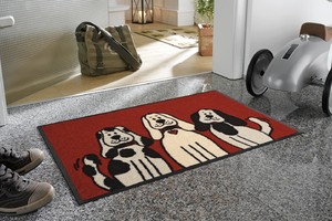 Коврик для дома wash+dry Three Dogs 50x75