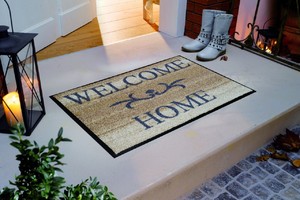 Коврик для дома wash+dry Welcome Home beige 50x75