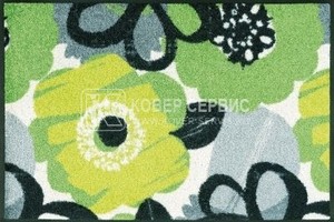 Коврик для дома wash+dry Bonita green 75x120