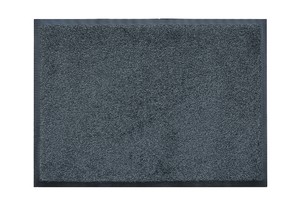 Ворсовый ковер на резиновой основе ENTRANCE grey 85x120