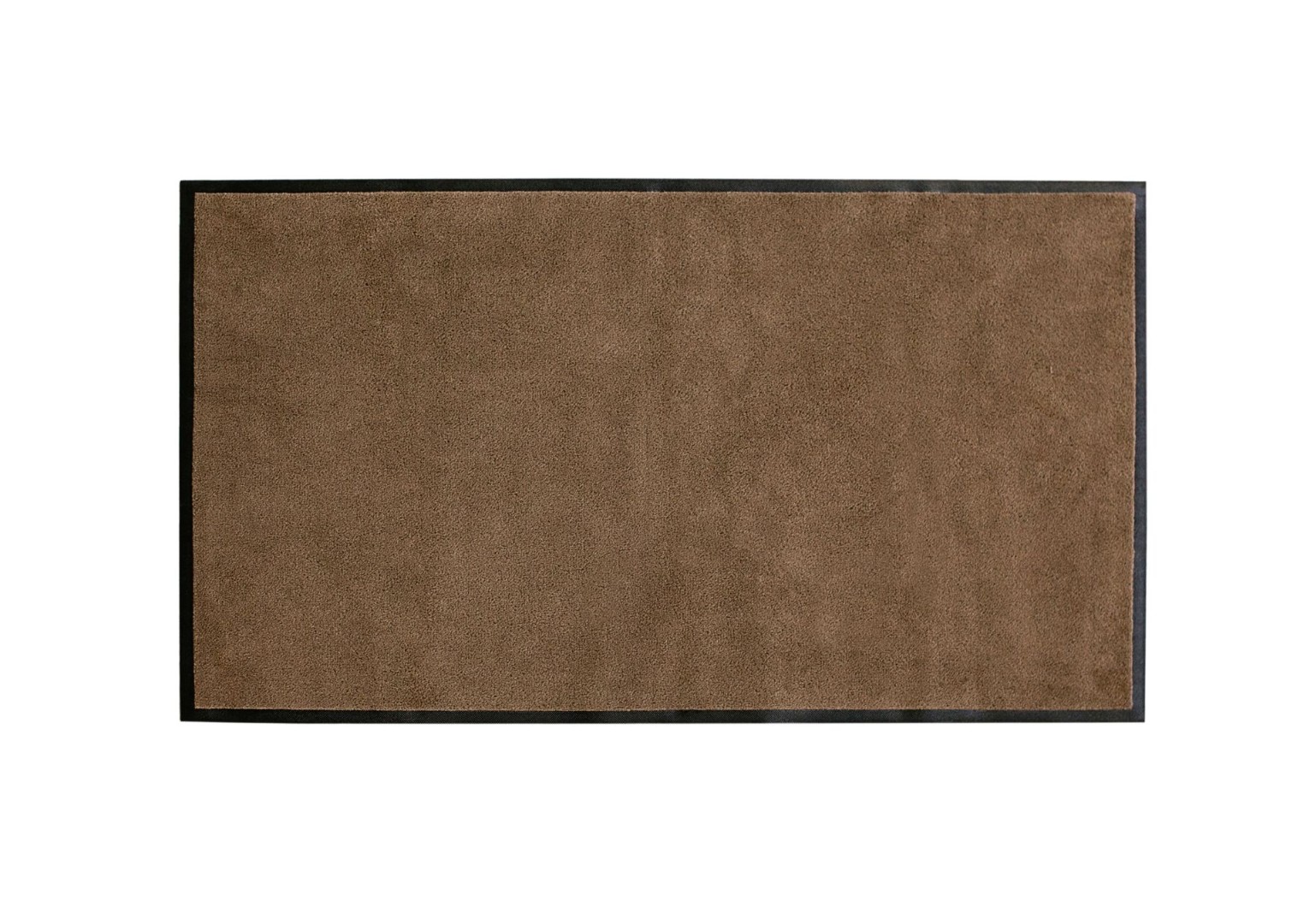 Ворсовый ковер на резиновой основе MONO taupe 115x175