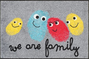 Коврик для дома wash+dry Happy Family 50x75