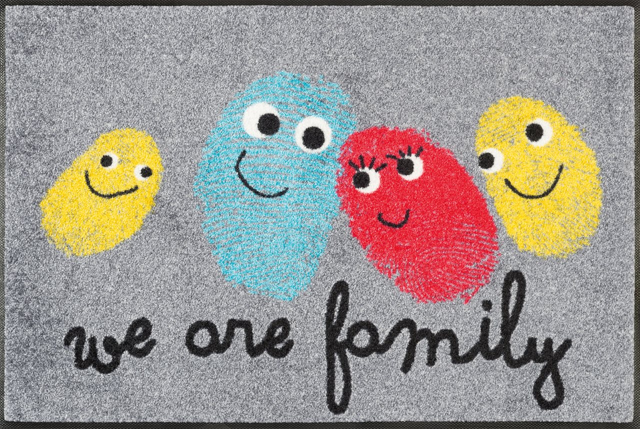Коврик для дома wash+dry Happy Family 50x75